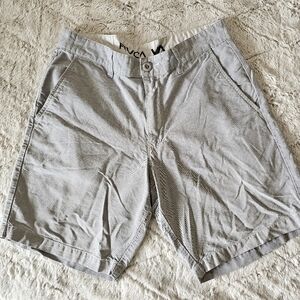 RVCA Mens Shorts. Size Slim 30. Grey